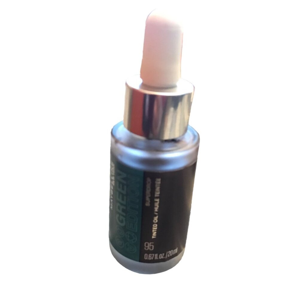 Maybelline Green Edition Superdrop Tinted Oil #95 Dark Jojoba Marula Oil